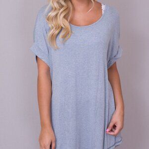 Easel boxy tunic w/ tags (2-BUNDLE)